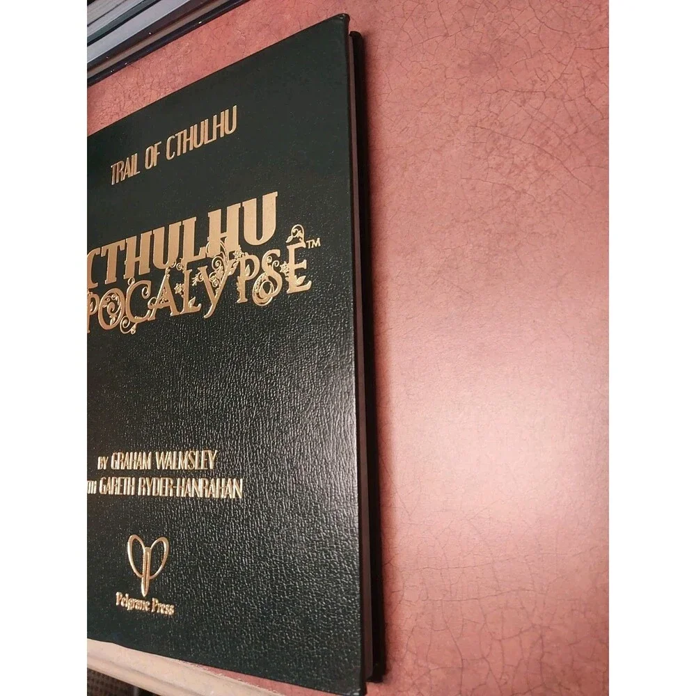 Limited Edition Pelgrane Trail Of Cthulhu : Apocalypse Leather One Of 100